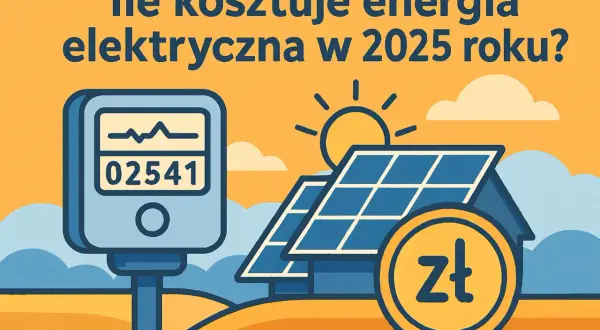 Koszt 1 kWh prądu w 2025: Czy wiesz, ile płacisz za energię?